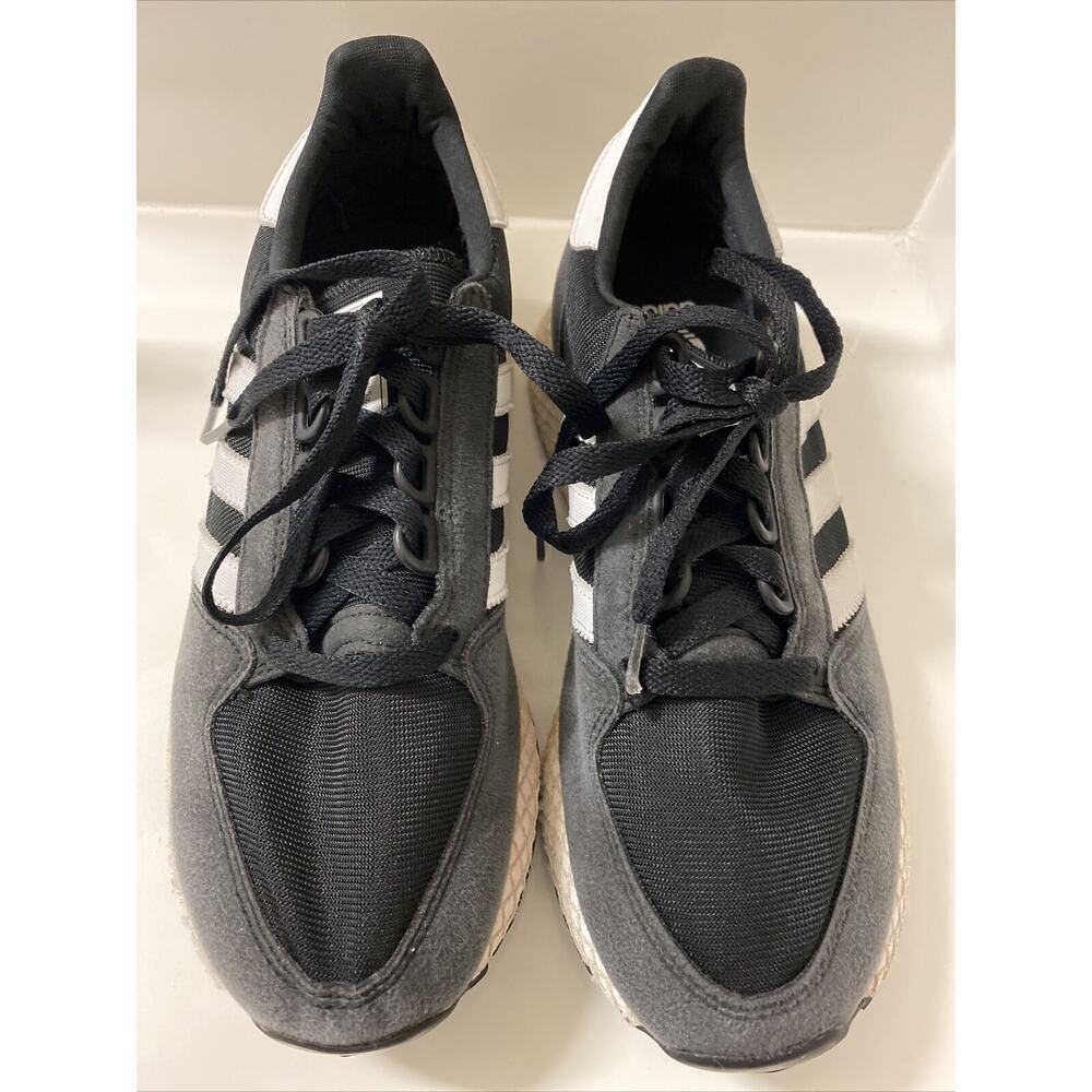 ADIDAS‎ EVH791004 Classic Ortholite Men’s Comfort Black Court Shoes SIZE 6.5 - Picture 2 of 8